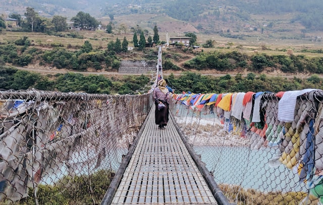 Bhutan bridge